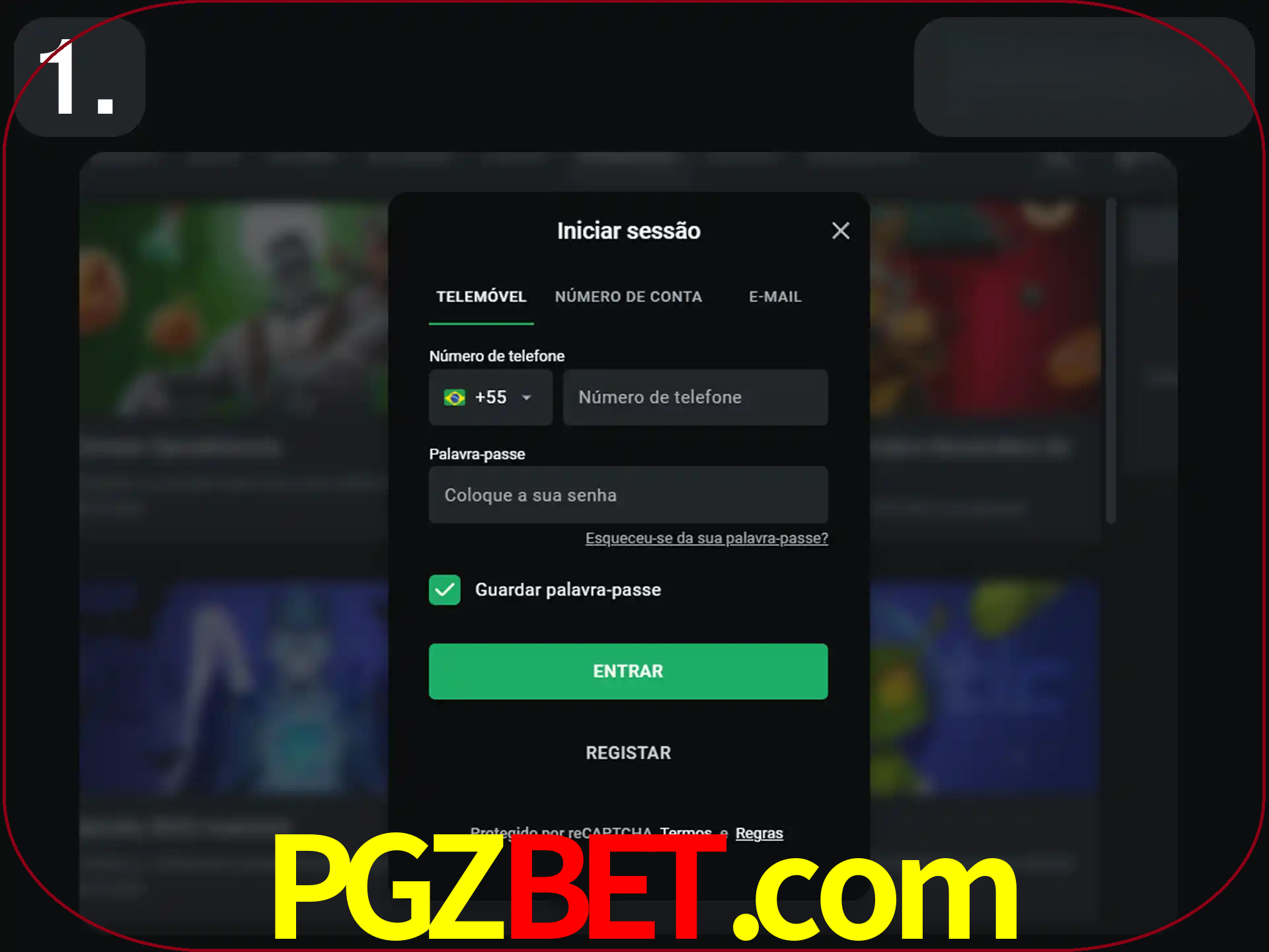 Acesse o site.