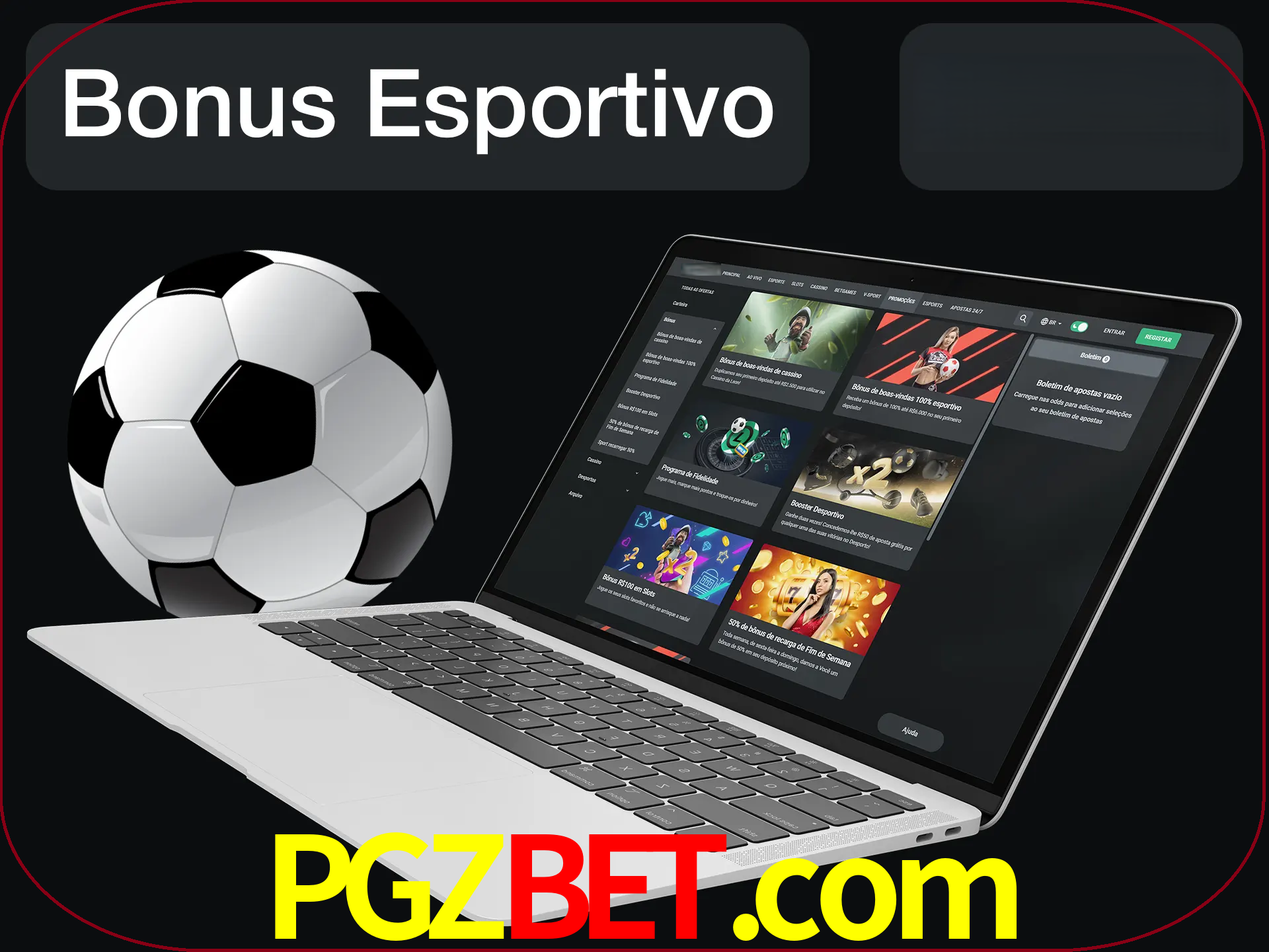 Antes de começar a apostar, use o bônus esportivo.